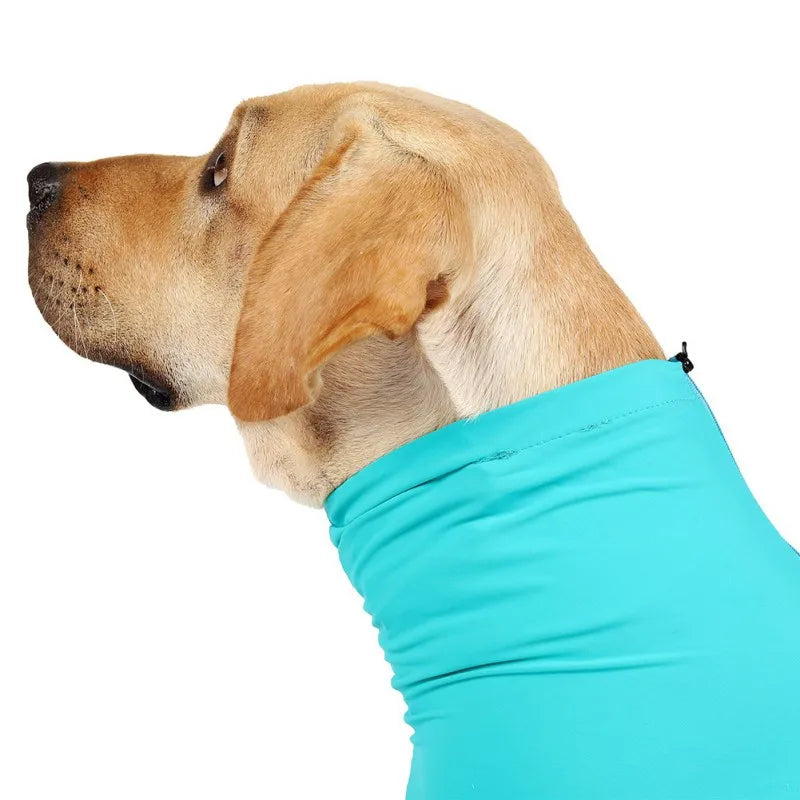 Long Sleeve One Piece Dog Pajamas For Post Surgery Recovery