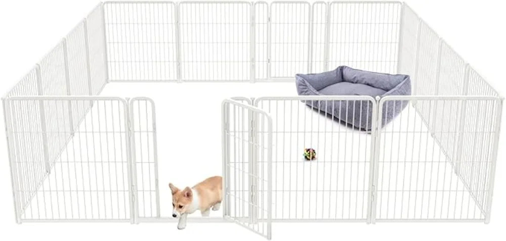 Homeplus Indoor Dog Playpen Heavy Duty 32 Inch 16 Panels