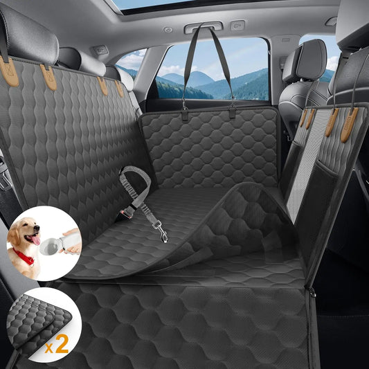 Waterproof Foldable Pet Car Seat Hammock Rear Protector