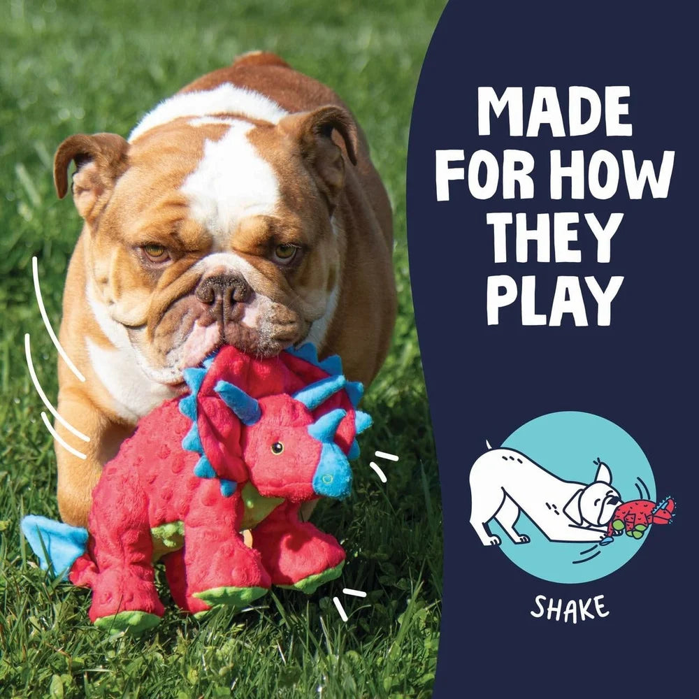 Durable Squeaky Plush Dog Toy With Chew Guard Technology