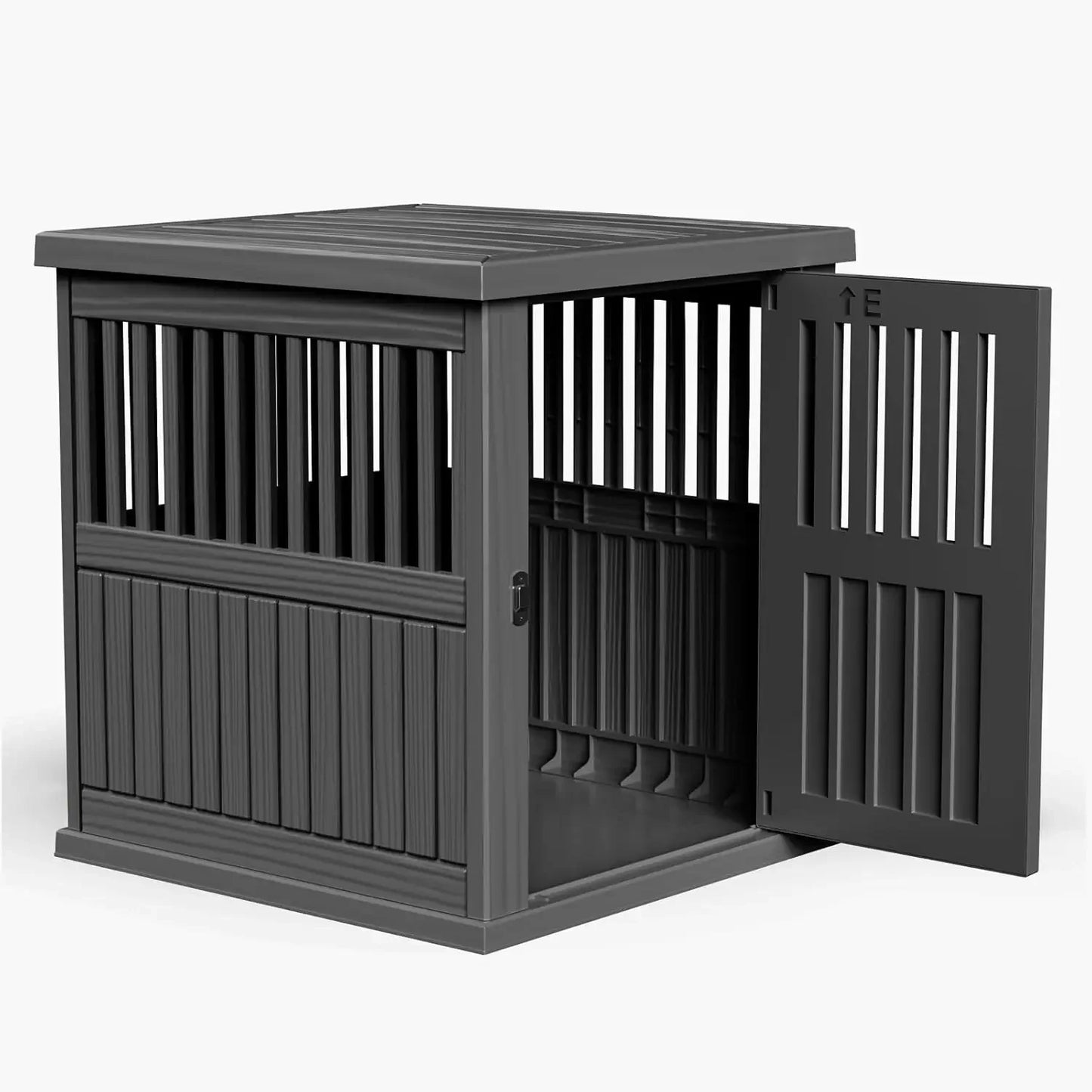 Lockable Dog Crate End Table For Small And Large Dogs