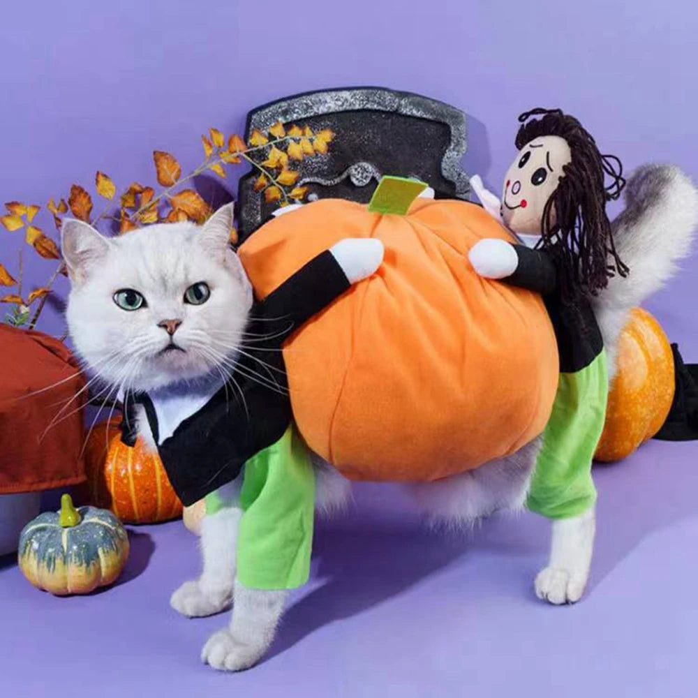 Funny Pet Cosplay Leotard Costume for Dogs Cats Halloween
