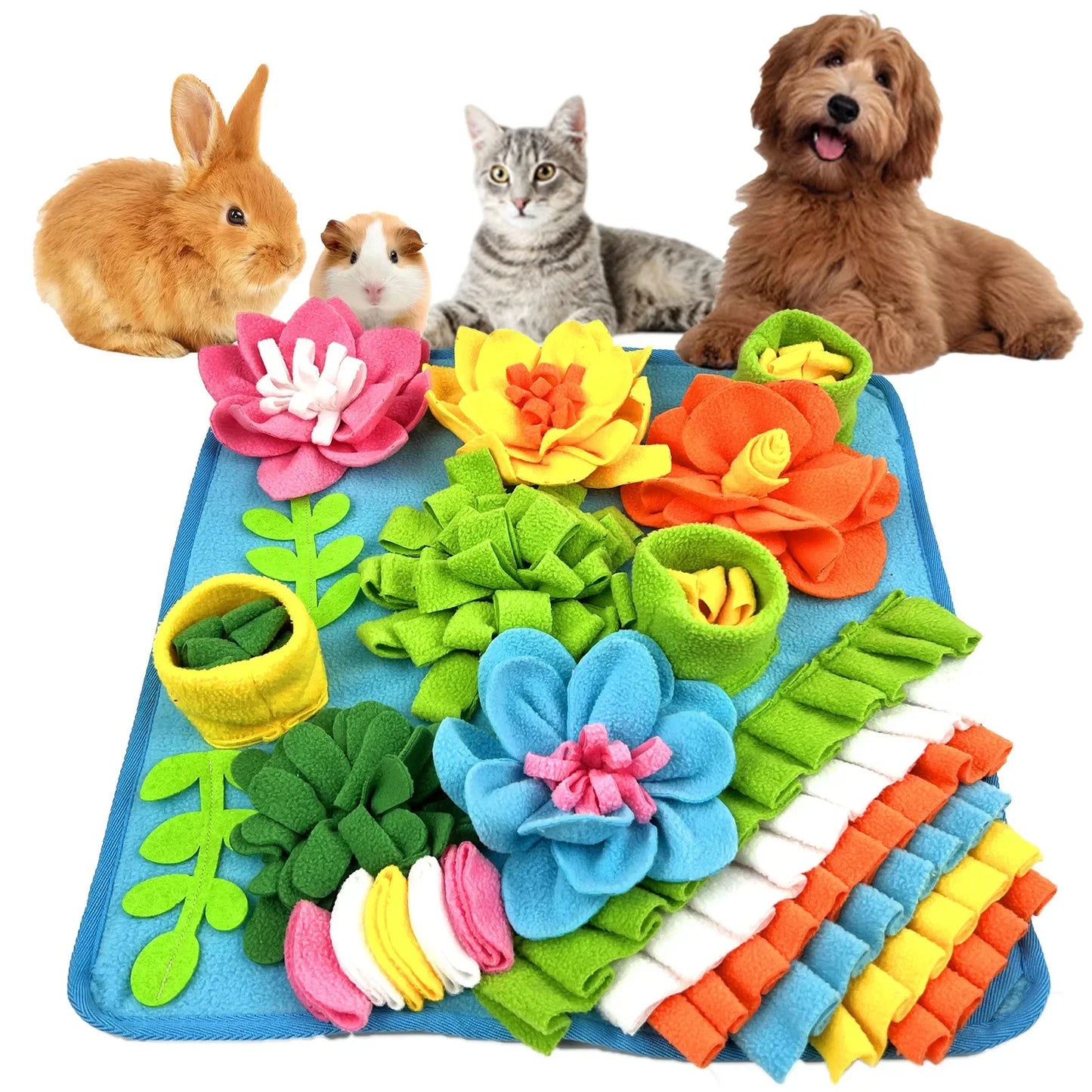 Pet Sniffing Pad Foraging Toy Slow Feeder Mat For Dogs