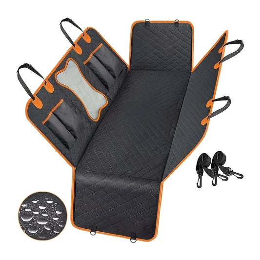 Waterproof 600D Dog Car Seat Cover Hammock Back Seat Cover