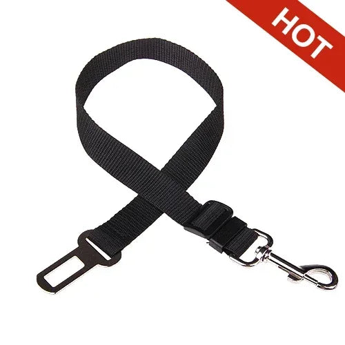 Adjustable Dog Car Seat Belt Harness Clip Safety Lever Vehicle For Cats Pets All Seasons