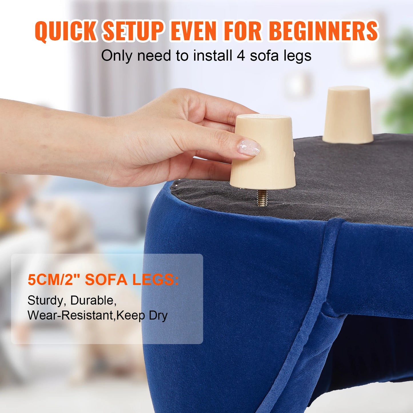 SucceBuy Pet Sofa Couch For Medium Sized Dogs And Cats Soft Velvety Dog Bed For Living Room Bedroom Clinic Pet Store