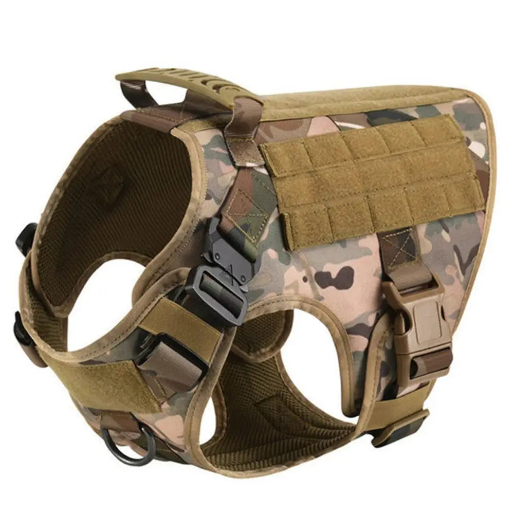 Pet Leash Set Chest 1000D Nylon Camouflage Dog Harness