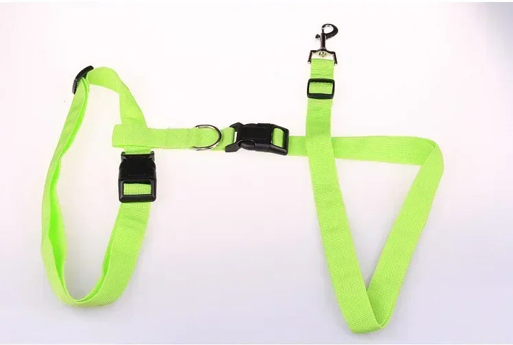 Adjustable Belt Traction Walking Pet Lead with Free Rope for Cats and Dogs - Jogging Supplies and Leash