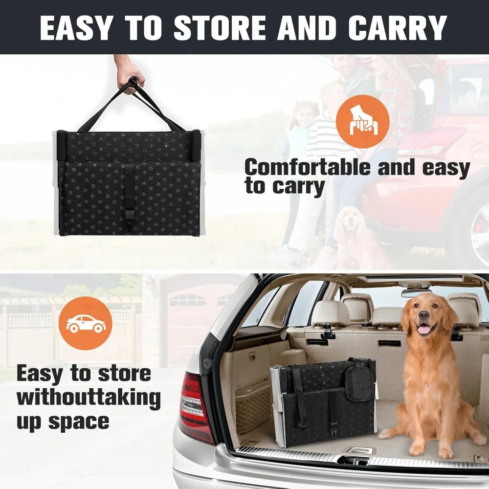 Large Dog Ramp Portable Car SUV Truck Steps Up To 200 Lbs